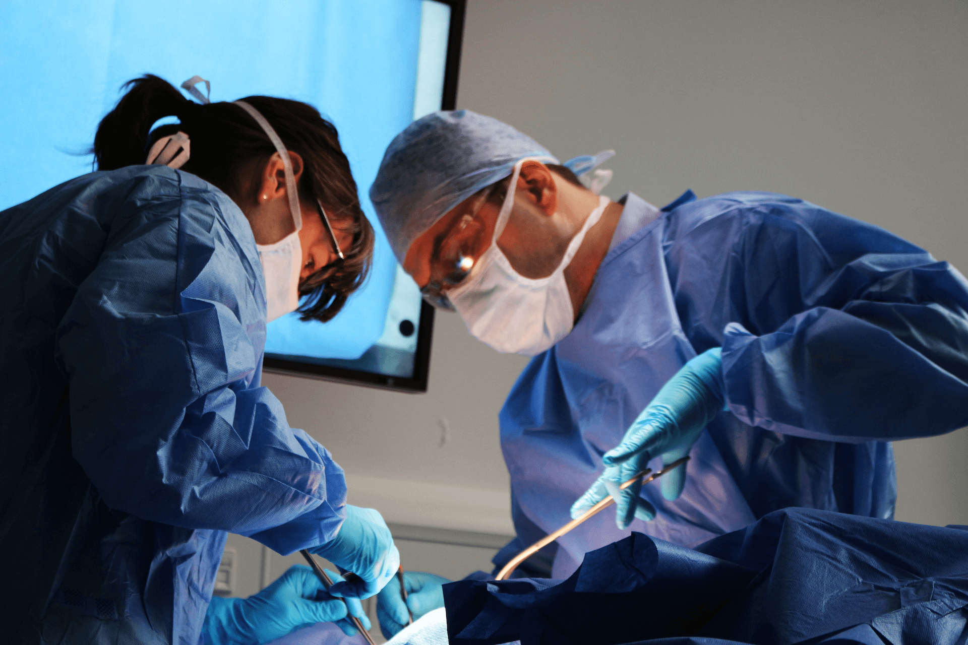 Surgeons at work